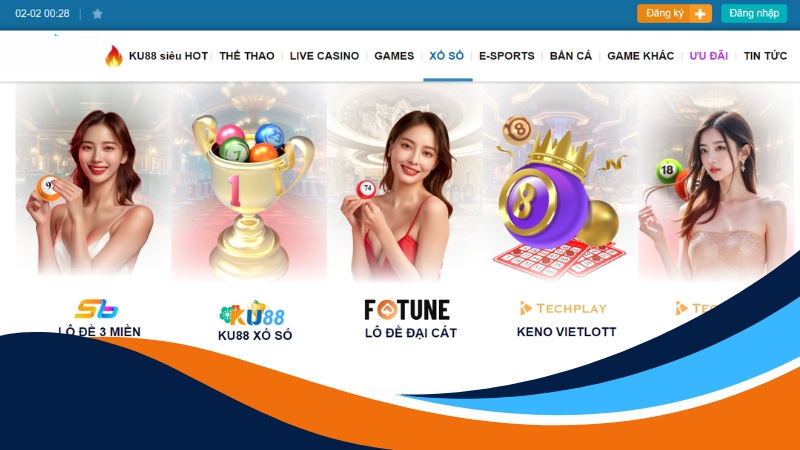Xổ số lô đề Ku88 Xổ số lô đề Ku88